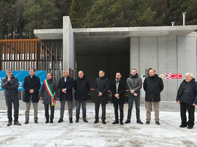 Inaugurazione impianto di Molveno